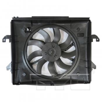 2019 Ram 1500 Dual Radiator and Condenser Fan Assembly TYC 624830 image 1 of 4