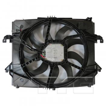 2019 Ram 1500 Dual Radiator and Condenser Fan Assembly TYC 624830 image 3 of 4