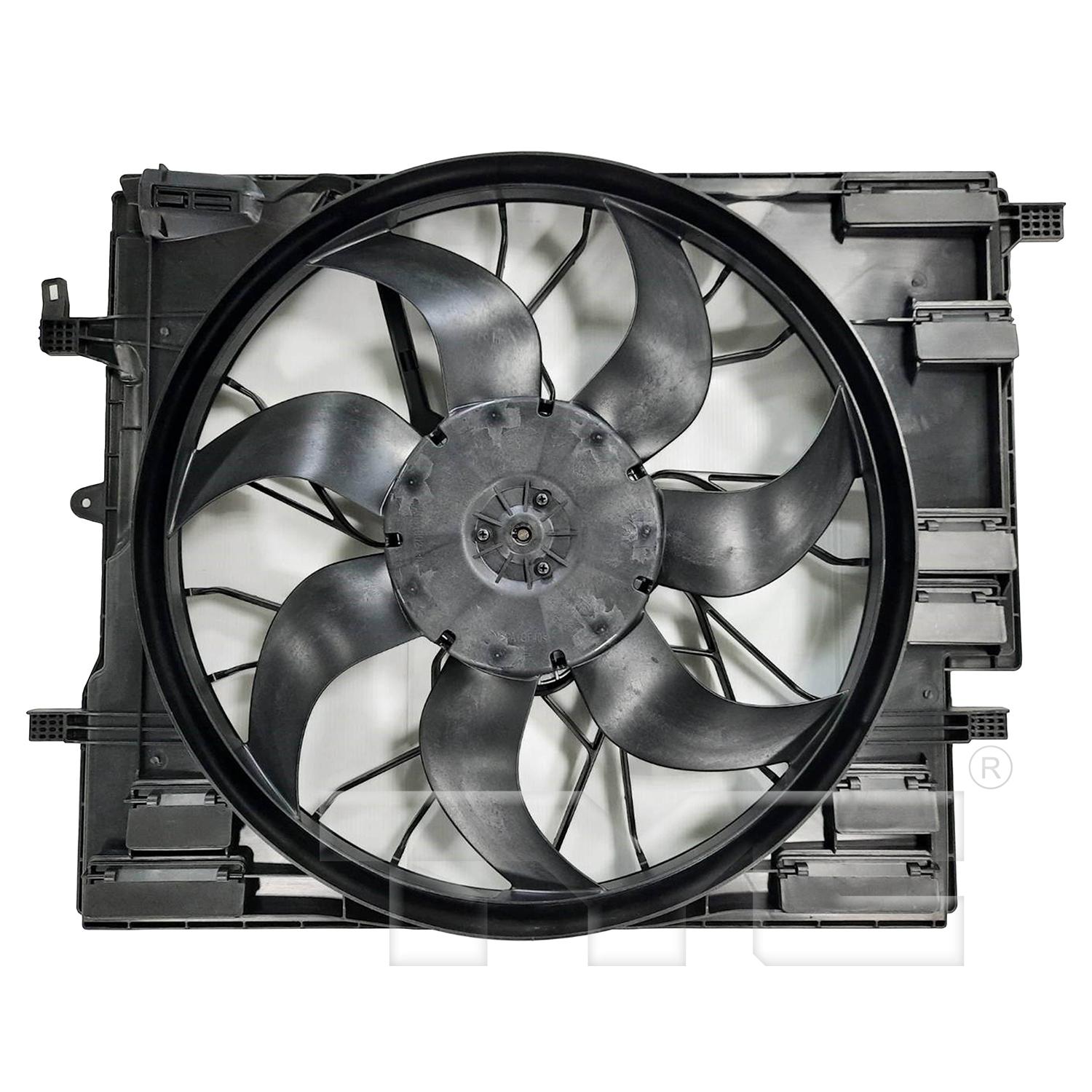 TYC 624840 - Dual Radiator and Condenser Fan Assembly TYC 624840 Dual Radiator and Condenser Fan Assembly product image 1 of 3