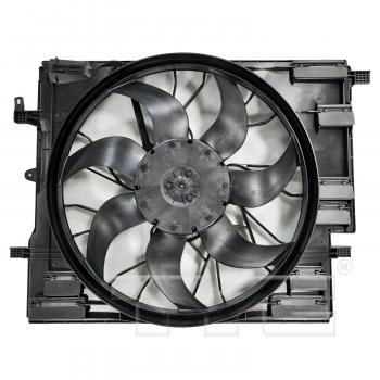2021 Volvo S60 Dual Radiator and Condenser Fan Assembly TYC 624840 image 1 of 3