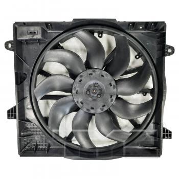 2021 Jeep Gladiator Dual Radiator and Condenser Fan Assembly TYC 624860 image 1 of 3