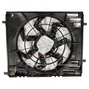 2020 Mercedes-Benz GLE580 Dual Radiator and Condenser Fan Assembly TYC 624890 image 2 of 3