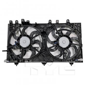 2023 Subaru Legacy Dual Radiator and Condenser Fan Assembly TYC 624940 image 2 of 3