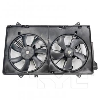 2021 Mazda CX-5 Dual Radiator and Condenser Fan Assembly TYC 624950 image 1 of 3
