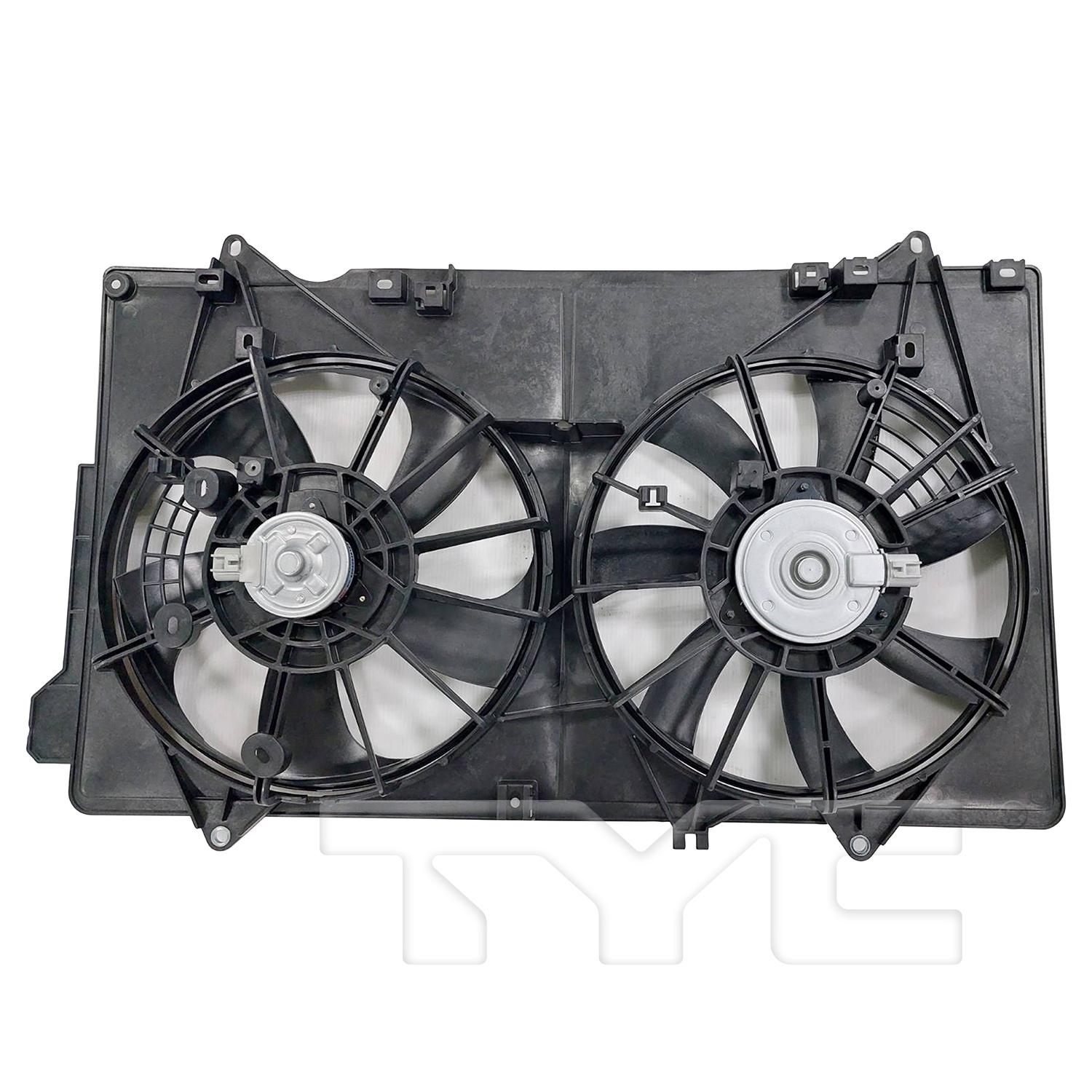 TYC 624950 - Dual Radiator and Condenser Fan Assembly TYC 624950 Dual Radiator and Condenser Fan Assembly product image 2 of 3