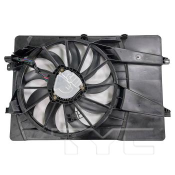 2023 Kia Sorento Dual Radiator and Condenser Fan Assembly TYC 624990 image 2 of 3