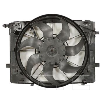 2018 Mercedes-Benz C300 Dual Radiator and Condenser Fan Assembly TYC 625000 image 1 of 3