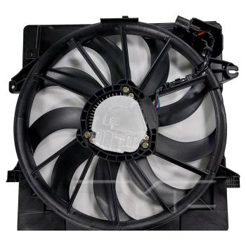 2022 Kia K5 Dual Radiator and Condenser Fan Assembly TYC 625050 image 2 of 3