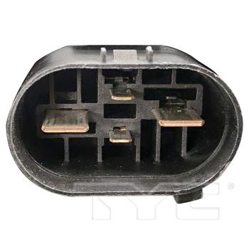 2023 Mercedes-Benz CLS450 Dual Radiator and Condenser Fan Assembly TYC 625070 image 3 of 3