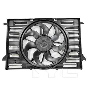 2018 Audi S5 Dual Radiator and Condenser Fan Assembly