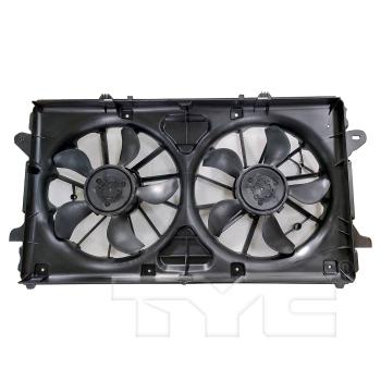 2021 GMC Yukon XL Dual Radiator and Condenser Fan Assembly