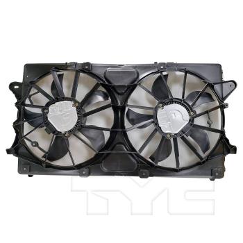 2021 GMC Yukon Dual Radiator and Condenser Fan Assembly TYC 625090 image 2 of 3