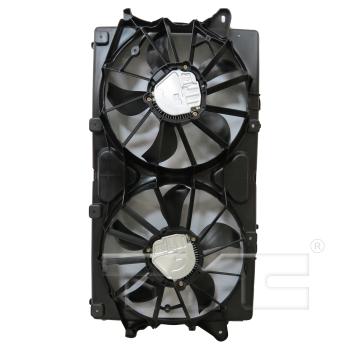 2021 GMC Yukon Dual Radiator and Condenser Fan Assembly TYC 626000 image 2 of 3