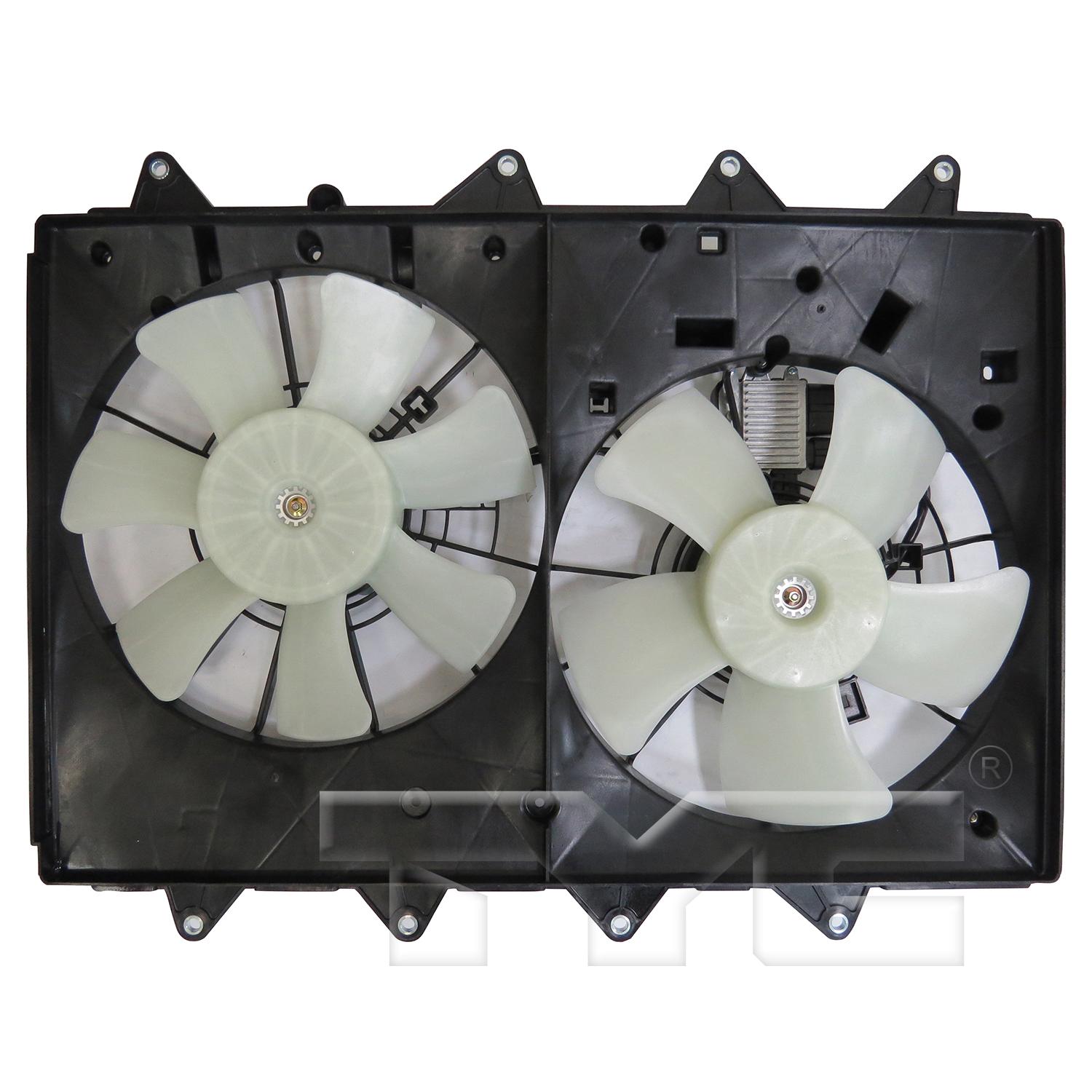 TYC 626010 - Dual Radiator and Condenser Fan Assembly TYC 626010 Dual Radiator and Condenser Fan Assembly product image 1 of 3