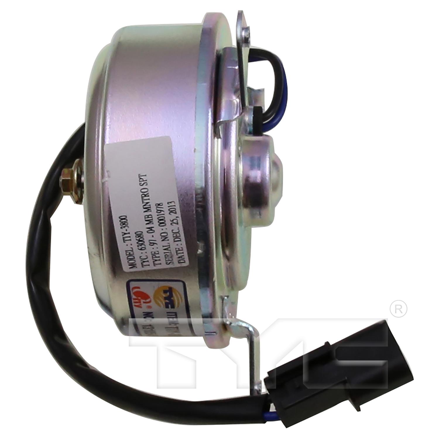 TYC 630680 - Engine Cooling Fan Motor TYC 630680 A/C Condenser Fan Motor product image 3 of 4