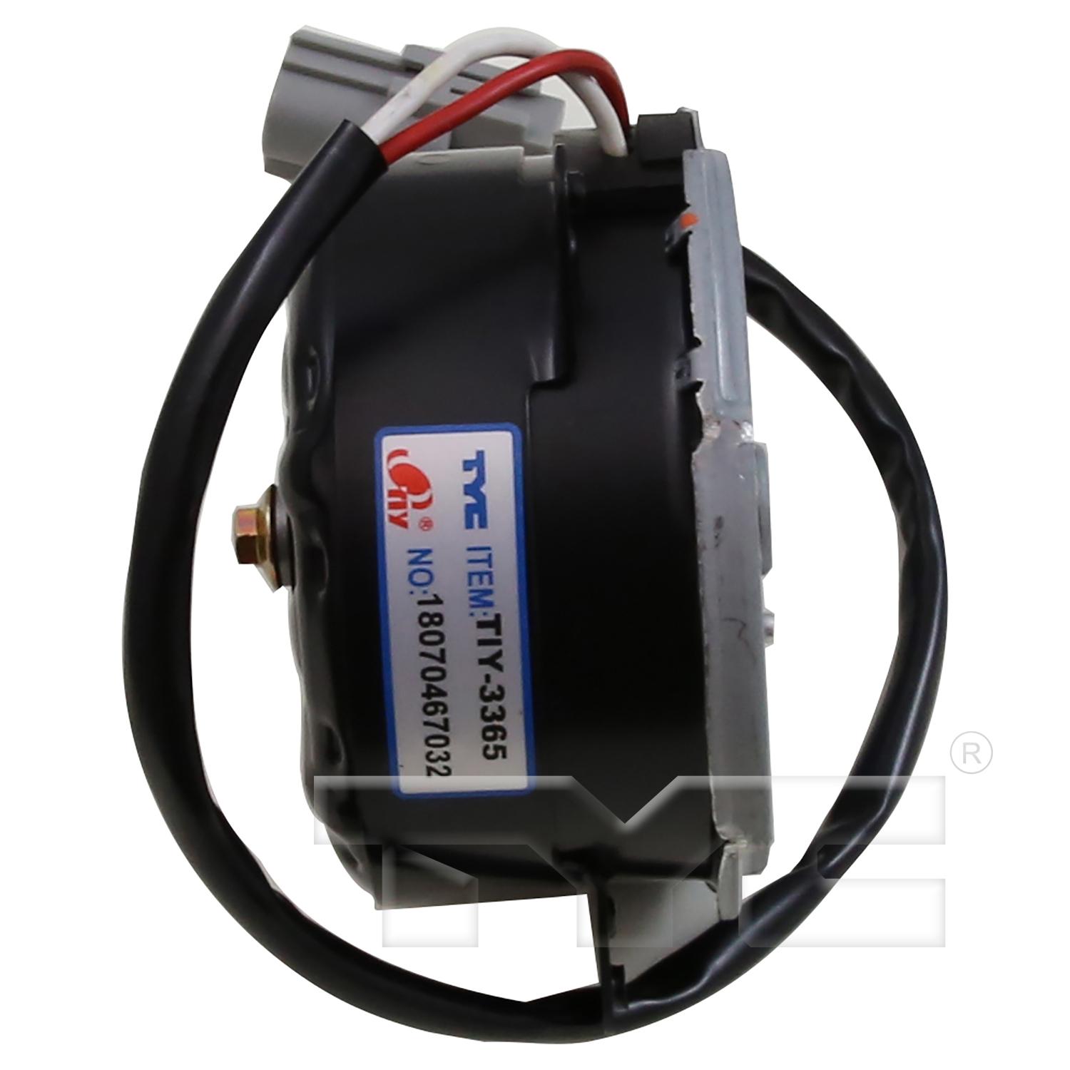 TYC 631250 - Engine Cooling Fan Motor TYC 631250 A/C Condenser Fan Motor product image 3 of 4