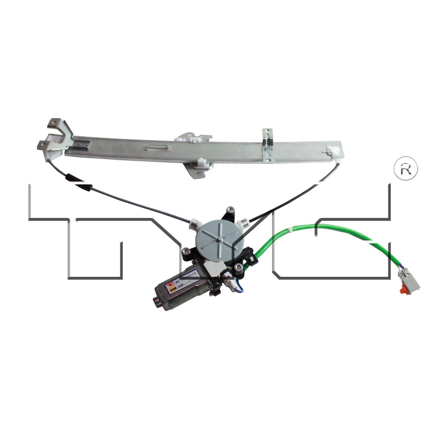 TYC 660055 - Power Window Motor and Regulator Assembly TYC 660055 Power Window Motor and Regulator Assembly product image 2 of 3