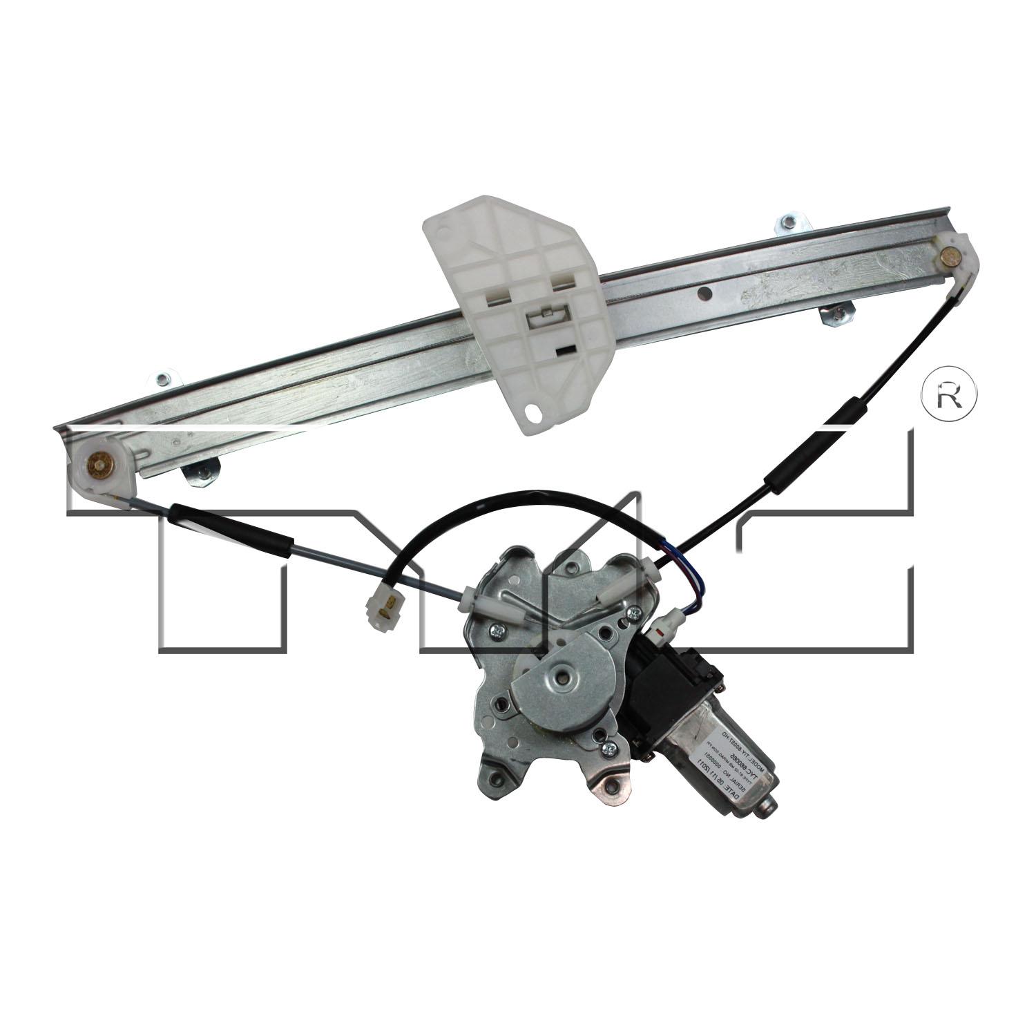 TYC 660066 - Power Window Motor and Regulator Assembly TYC 660066 Power Window Motor and Regulator Assembly product image 2 of 3