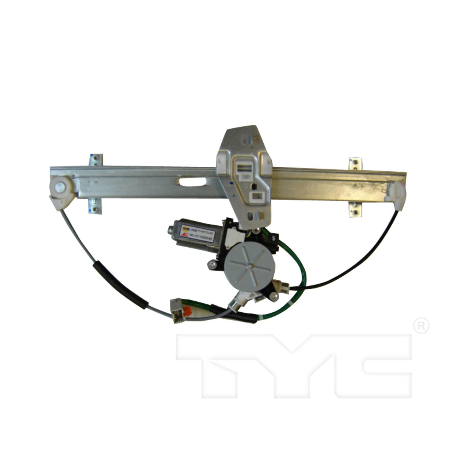 TYC 660116 - Power Window Motor and Regulator Assembly TYC 660116 Power Window Motor and Regulator Assembly product image 1 of 3