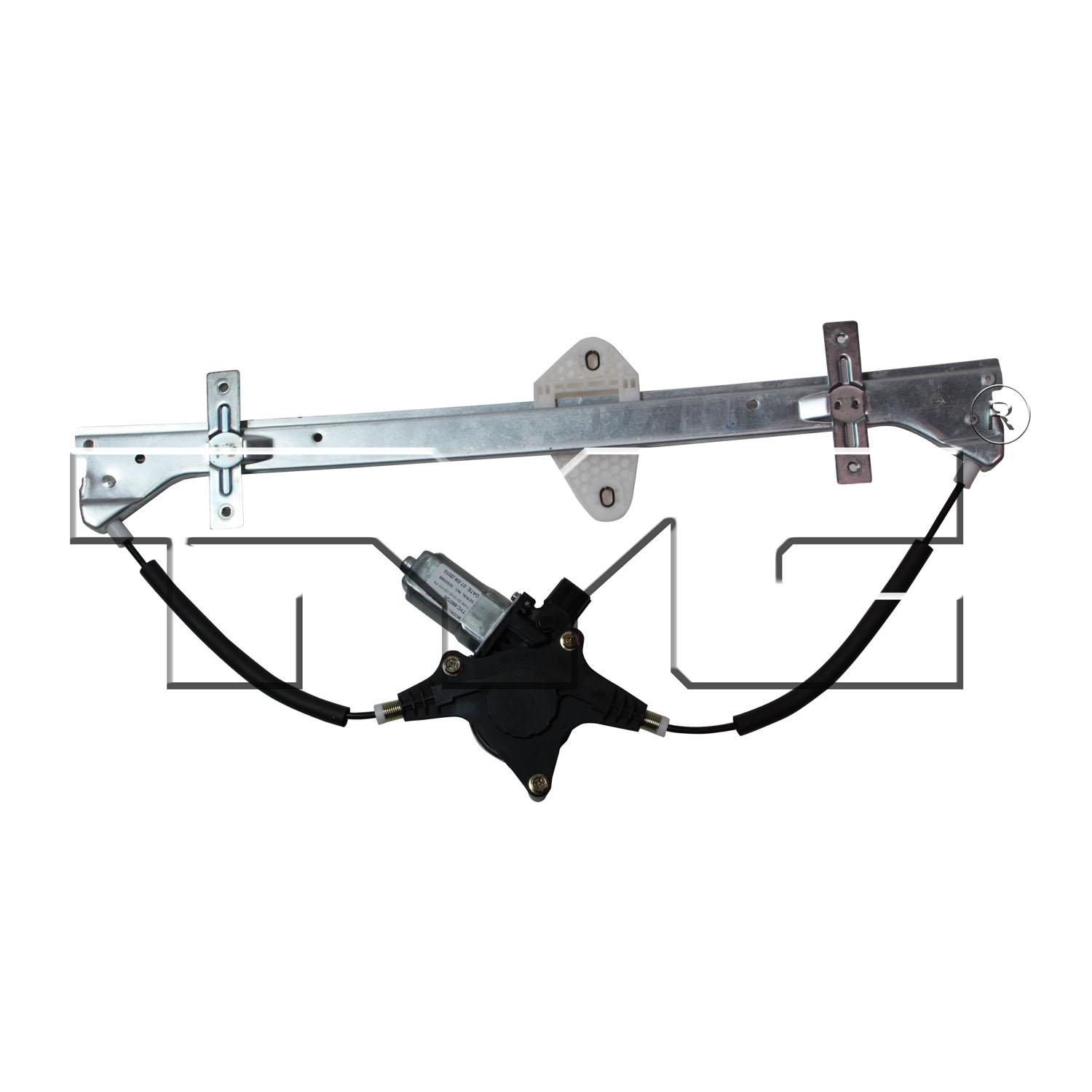 TYC 660125 - Power Window Motor and Regulator Assembly TYC 660125 Power Window Motor and Regulator Assembly product image 2 of 3