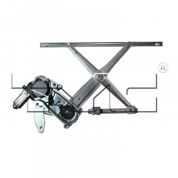 2000 Dodge Ram 2500 Power Window Motor and Regulator Assembly Front Left TYC 660134 image 2 of 3