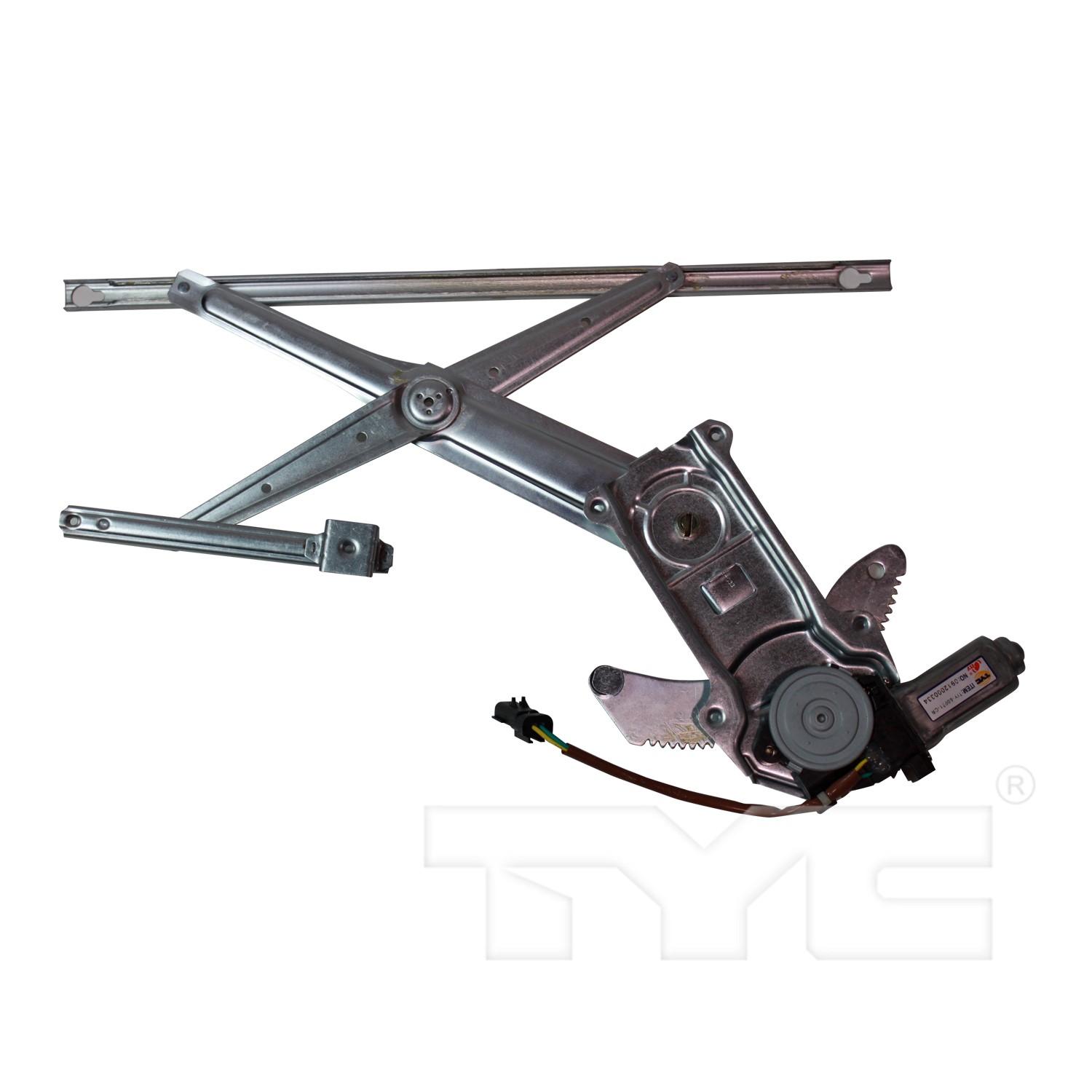 TYC 660142 - Power Window Motor and Regulator Assembly TYC 660142 Power Window Motor and Regulator Assembly product image 2 of 3