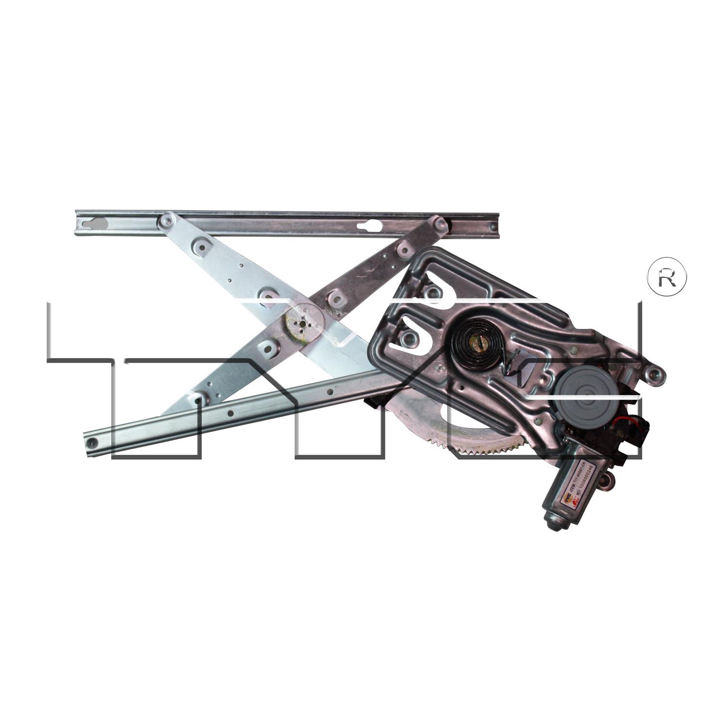 TYC 660150 - Power Window Motor and Regulator Assembly TYC 660150 Power Window Motor and Regulator Assembly product image 2 of 3