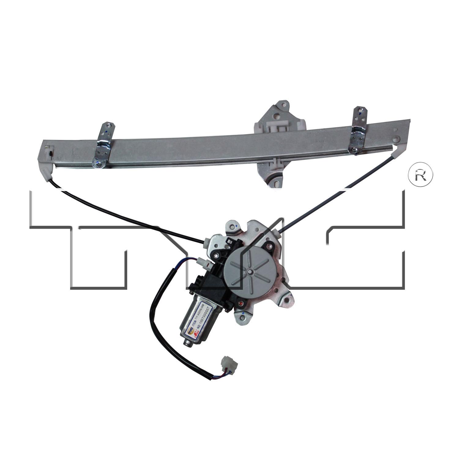 TYC 660154 - Power Window Motor and Regulator Assembly TYC 660154 Power Window Motor and Regulator Assembly product image 2 of 3