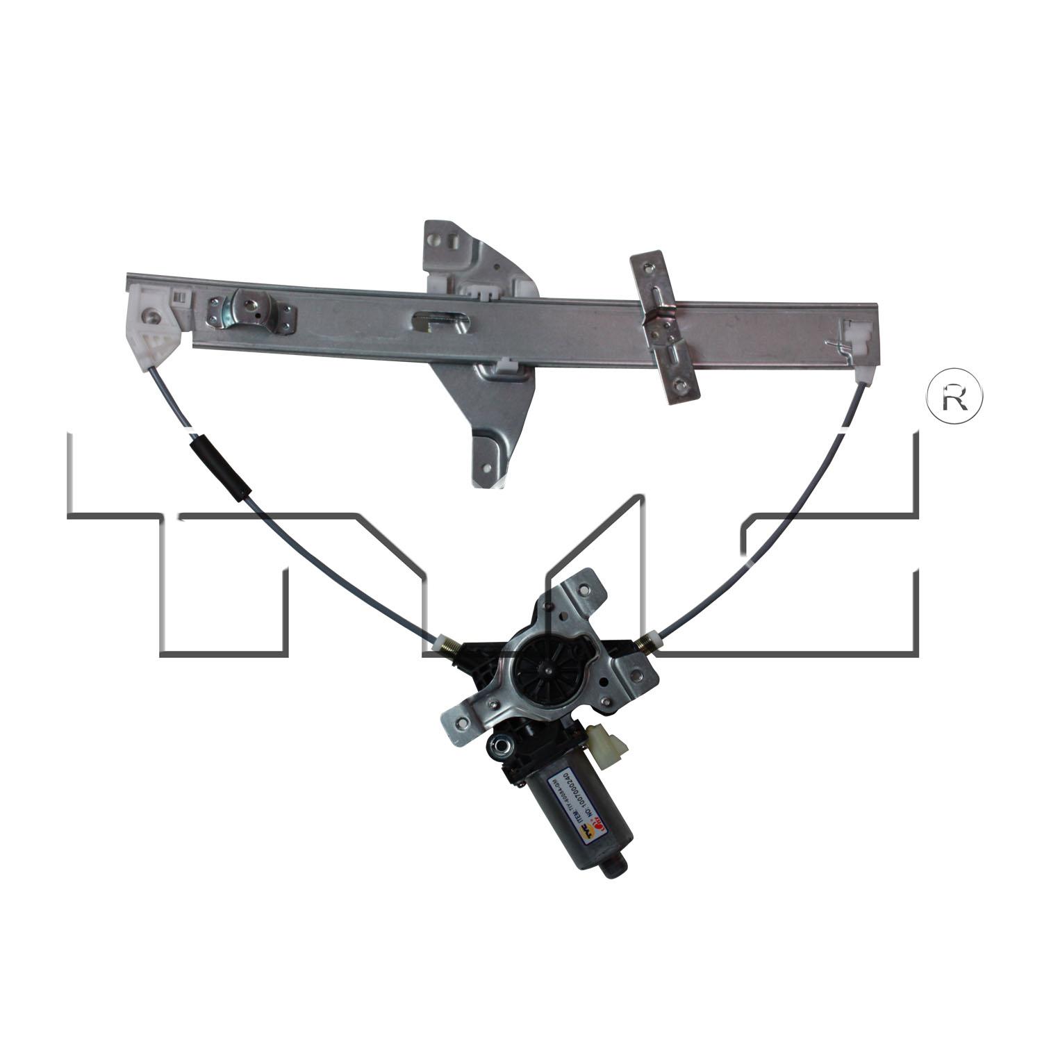 TYC 660163 - Power Window Motor and Regulator Assembly TYC 660163 Power Window Motor and Regulator Assembly product image 2 of 3