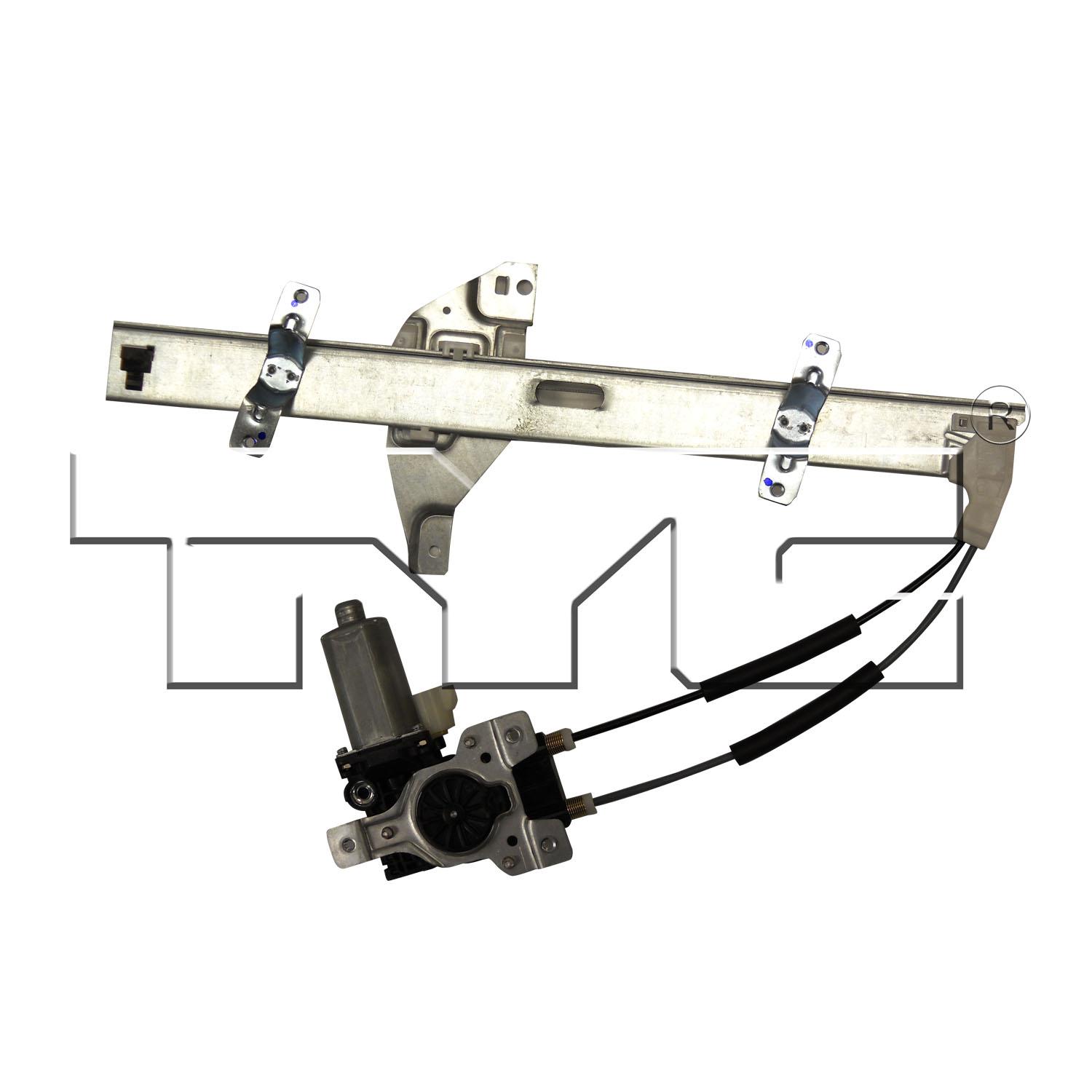 TYC 660166 - Power Window Motor and Regulator Assembly TYC 660166 Power Window Motor and Regulator Assembly product image 2 of 3