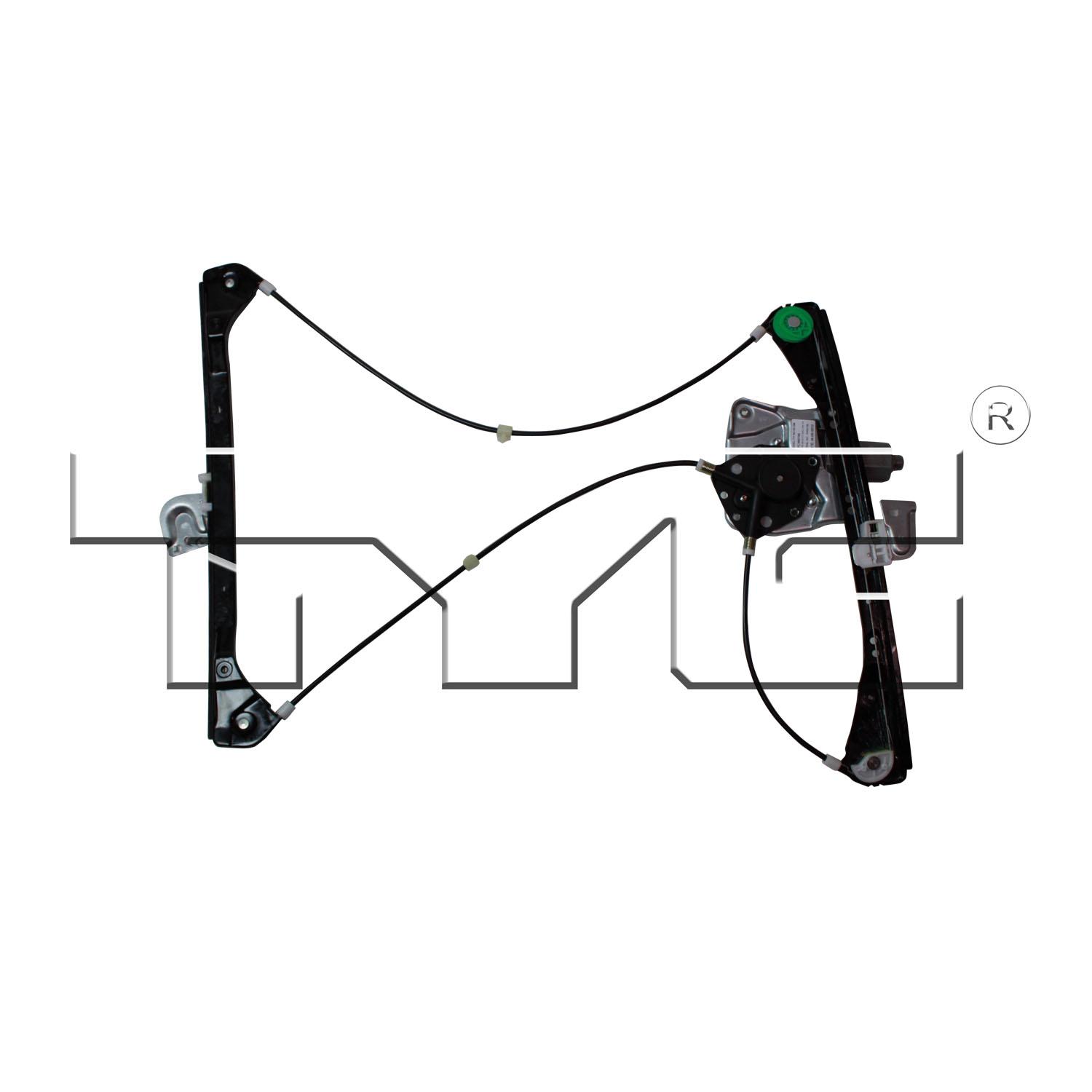TYC 660169 - Power Window Motor and Regulator Assembly TYC 660169 Power Window Motor and Regulator Assembly product image 2 of 3