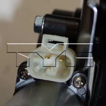 2005 Pontiac Grand Am Power Window Motor and Regulator Assembly Front Right TYC 660169 image 3 of 3