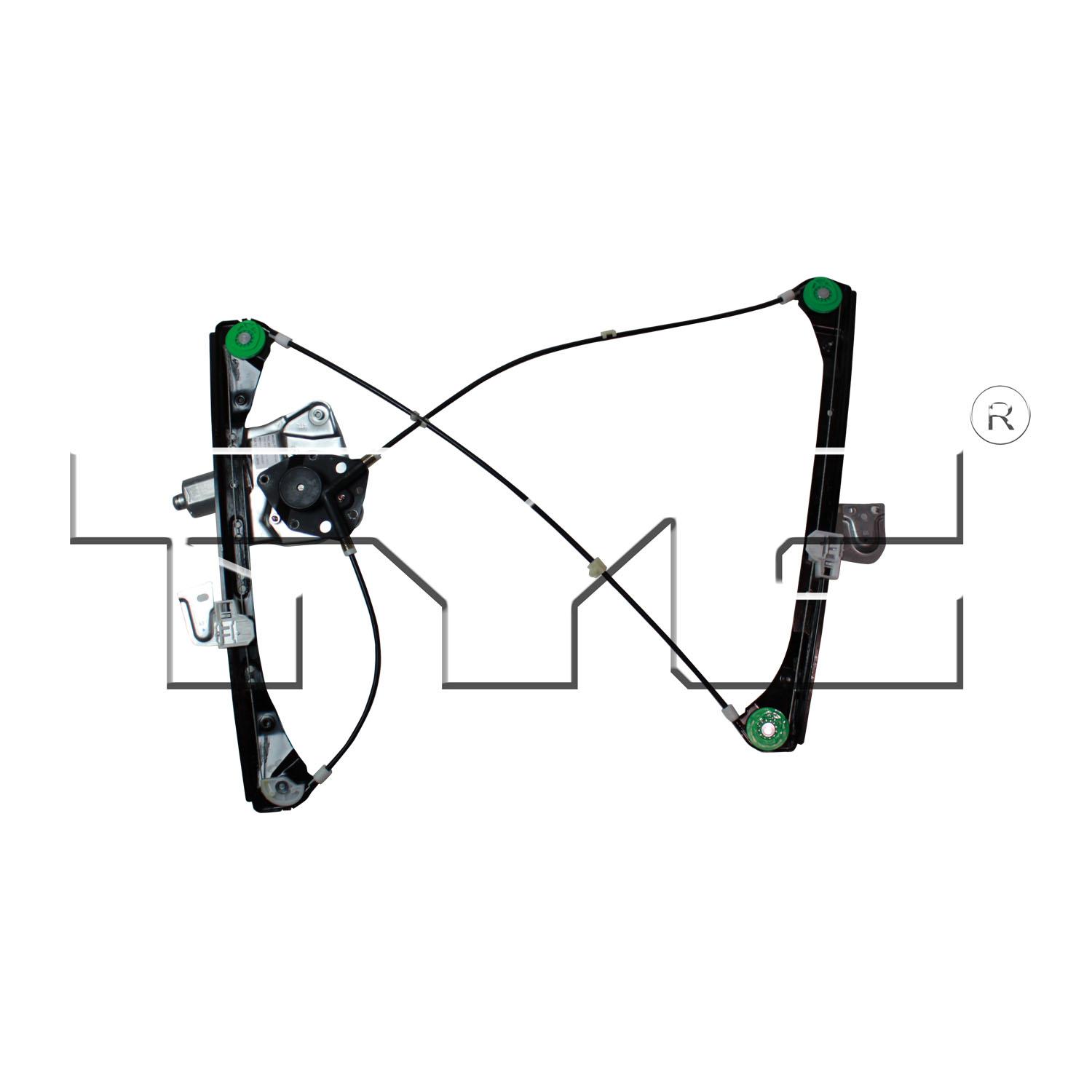 TYC 660170 - Power Window Motor and Regulator Assembly TYC 660170 Power Window Motor and Regulator Assembly product image 1 of 3