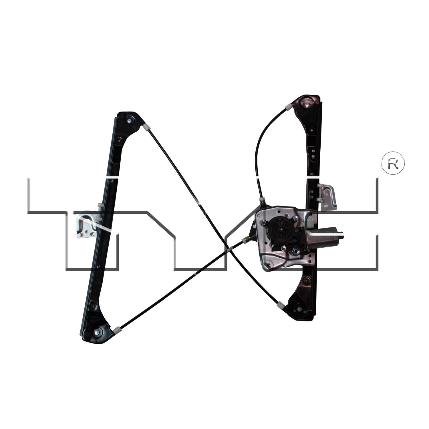 TYC 660171 - Power Window Motor and Regulator Assembly TYC 660171 Power Window Motor and Regulator Assembly product image 2 of 3