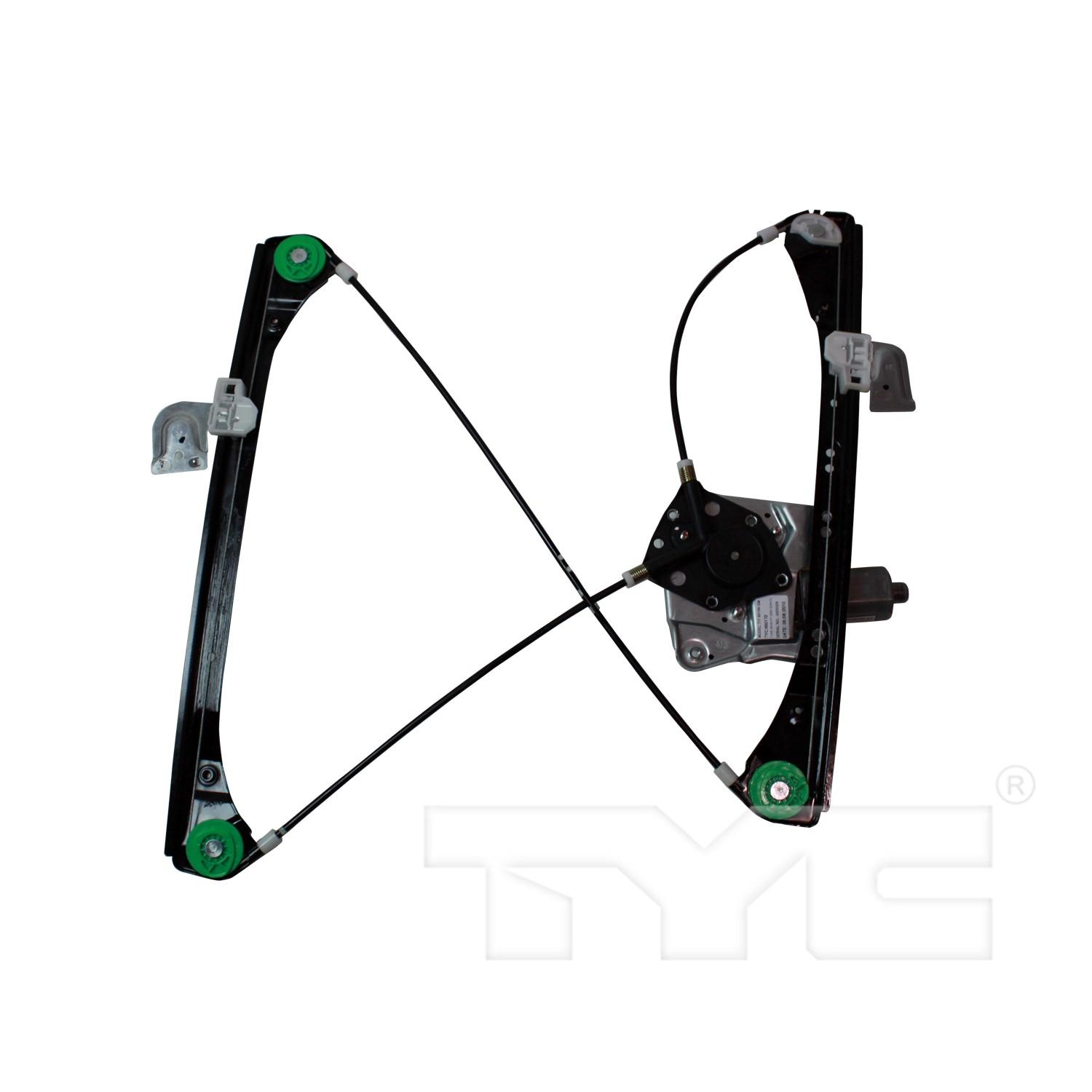 TYC 660172 - Power Window Motor and Regulator Assembly TYC 660172 Power Window Motor and Regulator Assembly product image 2 of 3