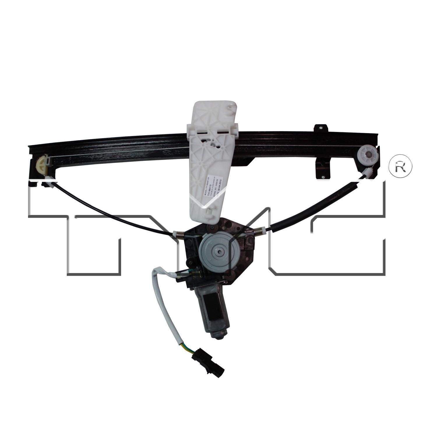 TYC 660173 - Power Window Motor and Regulator Assembly TYC 660173 Power Window Motor and Regulator Assembly product image 1 of 3