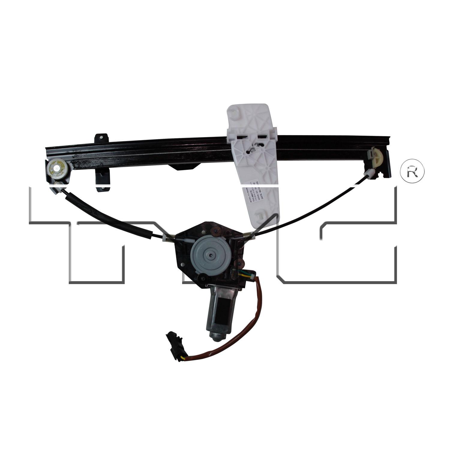 TYC 660174 - Power Window Motor and Regulator Assembly TYC 660174 Power Window Motor and Regulator Assembly product image 1 of 3