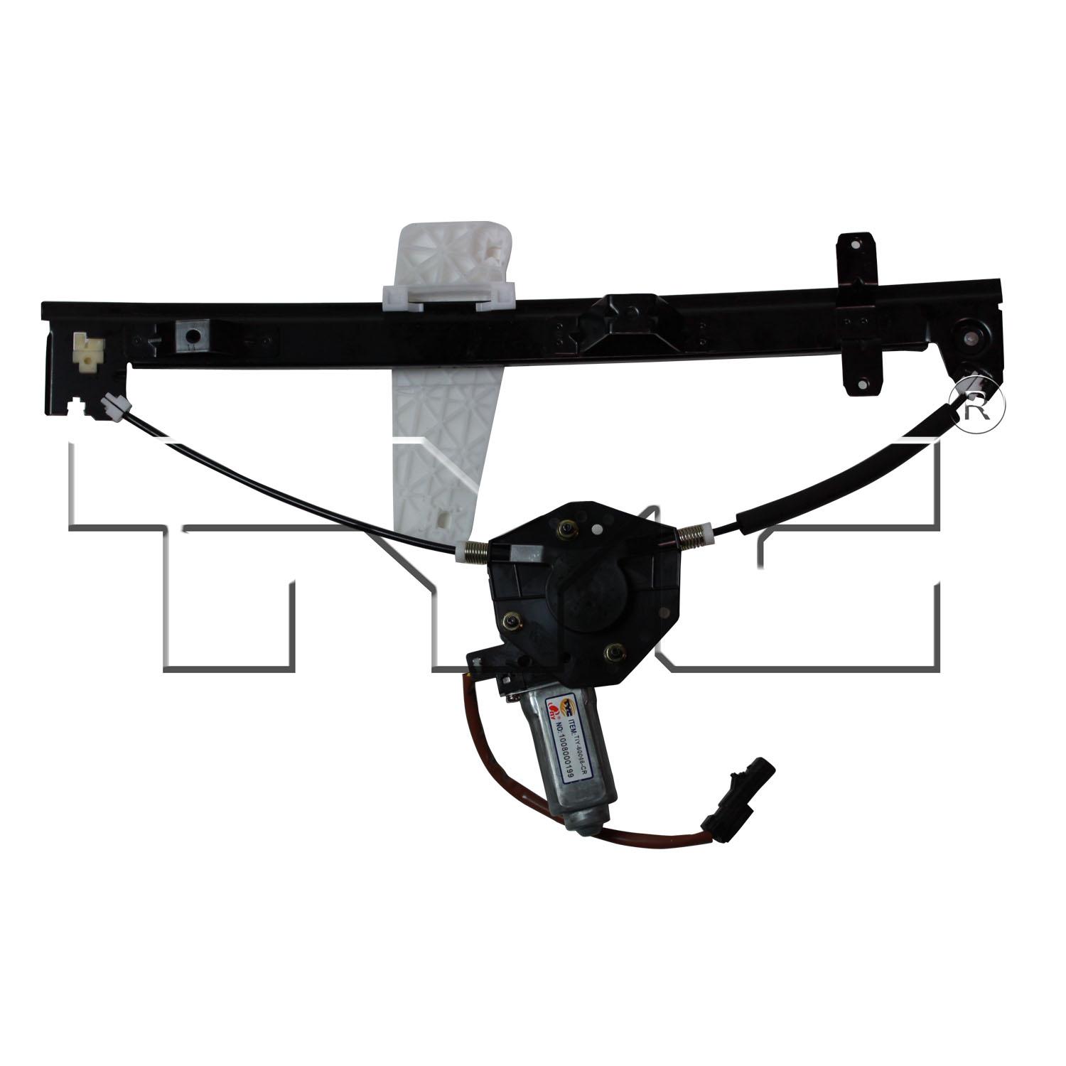 TYC 660174 - Power Window Motor and Regulator Assembly TYC 660174 Power Window Motor and Regulator Assembly product image 2 of 3