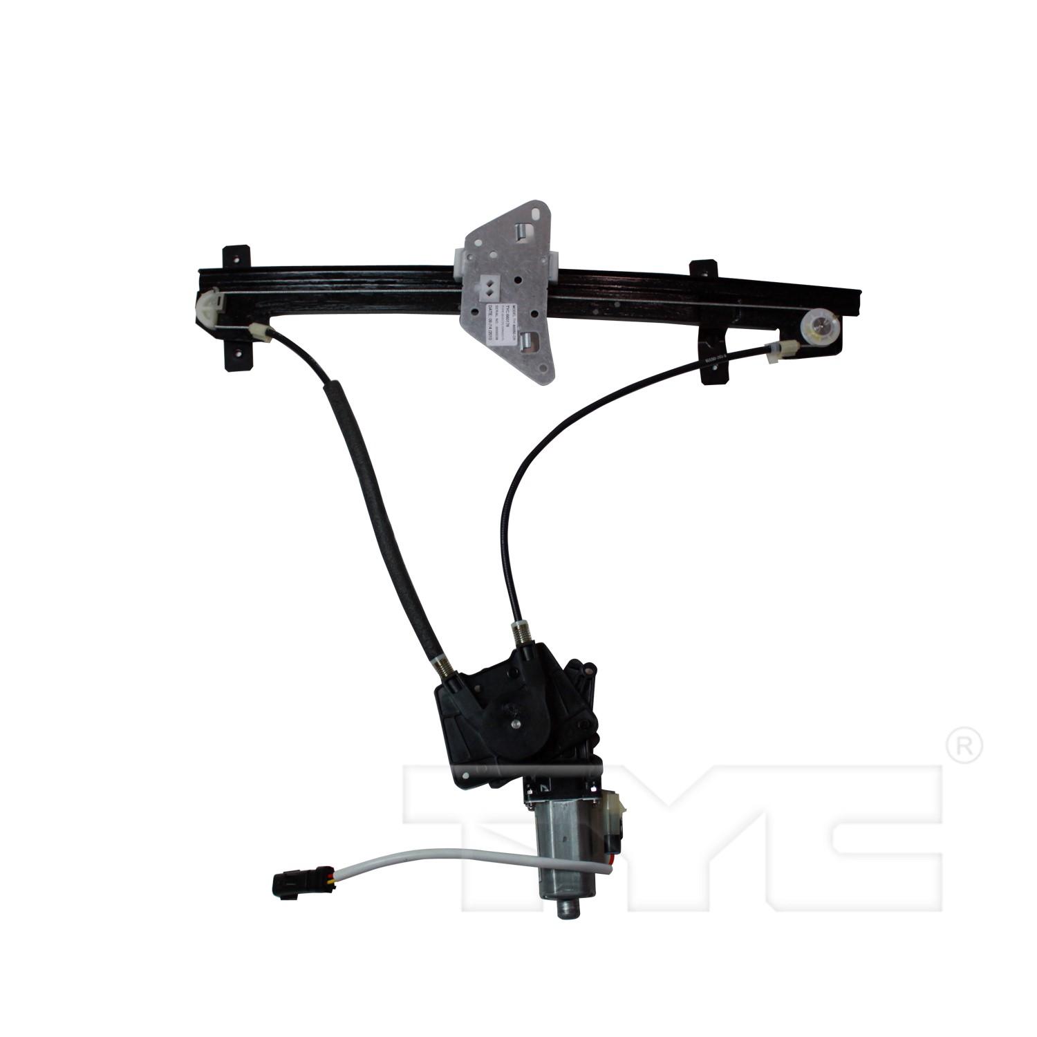TYC 660178 - Power Window Motor and Regulator Assembly TYC 660178 Power Window Motor and Regulator Assembly product image 1 of 3