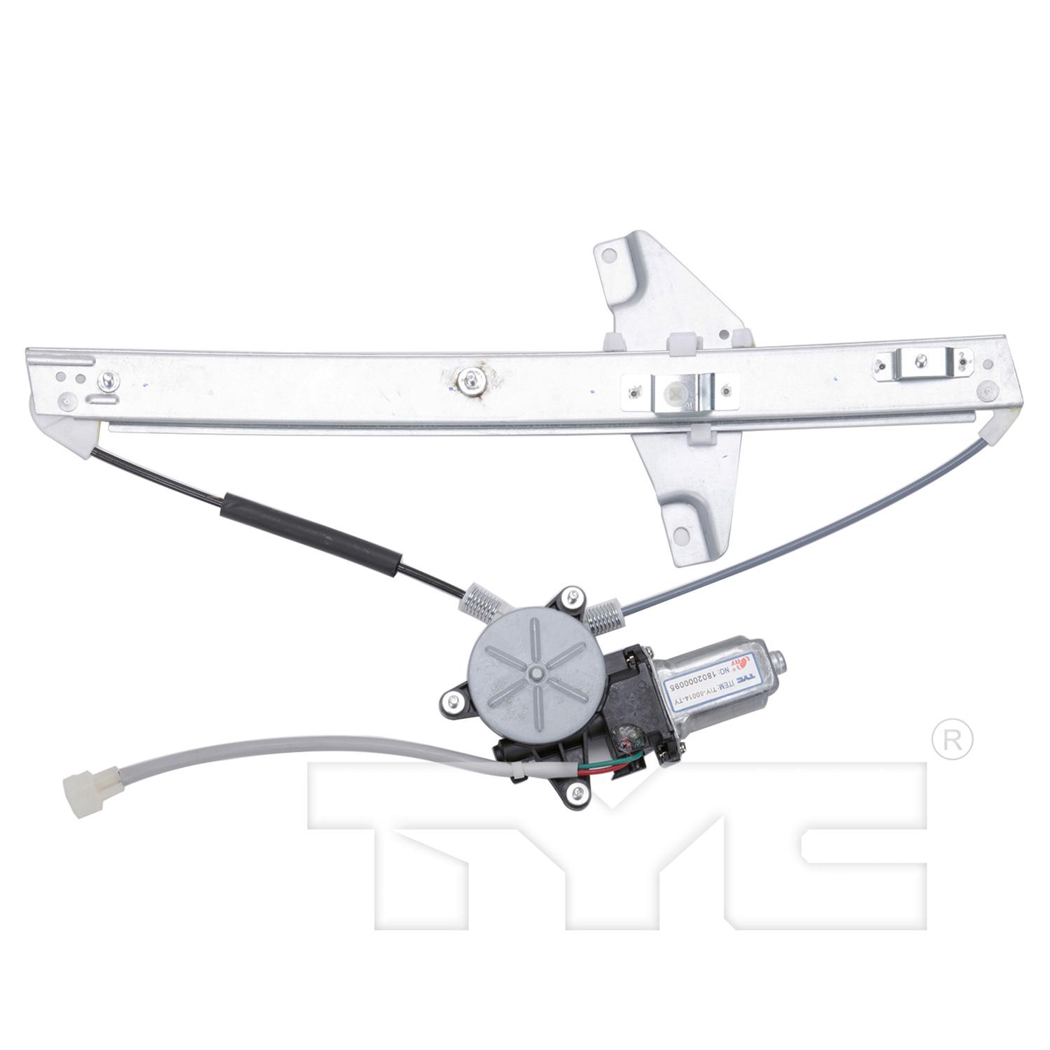 TYC 660189 - Power Window Motor and Regulator Assembly TYC 660189 Power Window Motor and Regulator Assembly product image 1 of 3