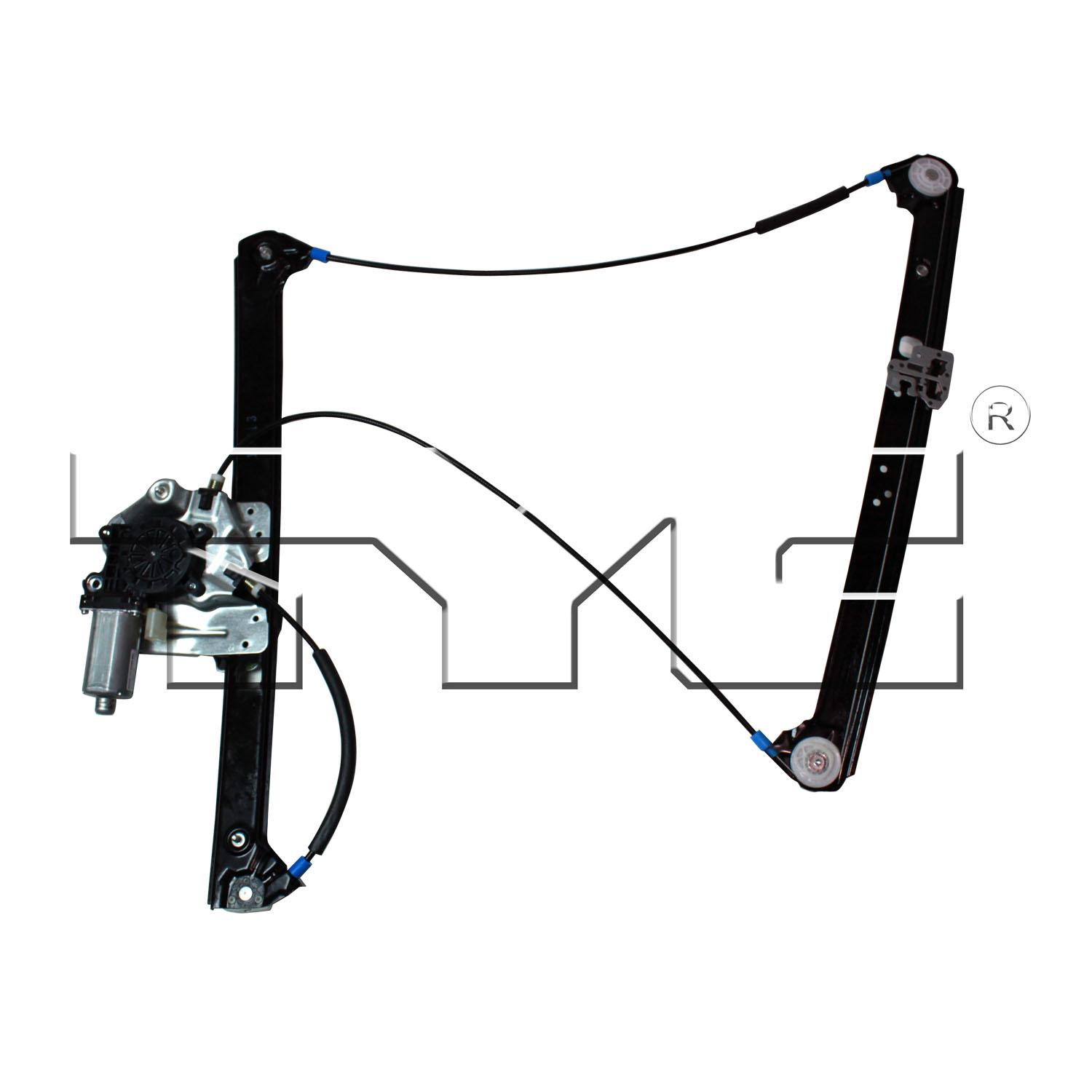 TYC 660195 - Power Window Motor and Regulator Assembly TYC 660195 Power Window Motor and Regulator Assembly product image 2 of 3