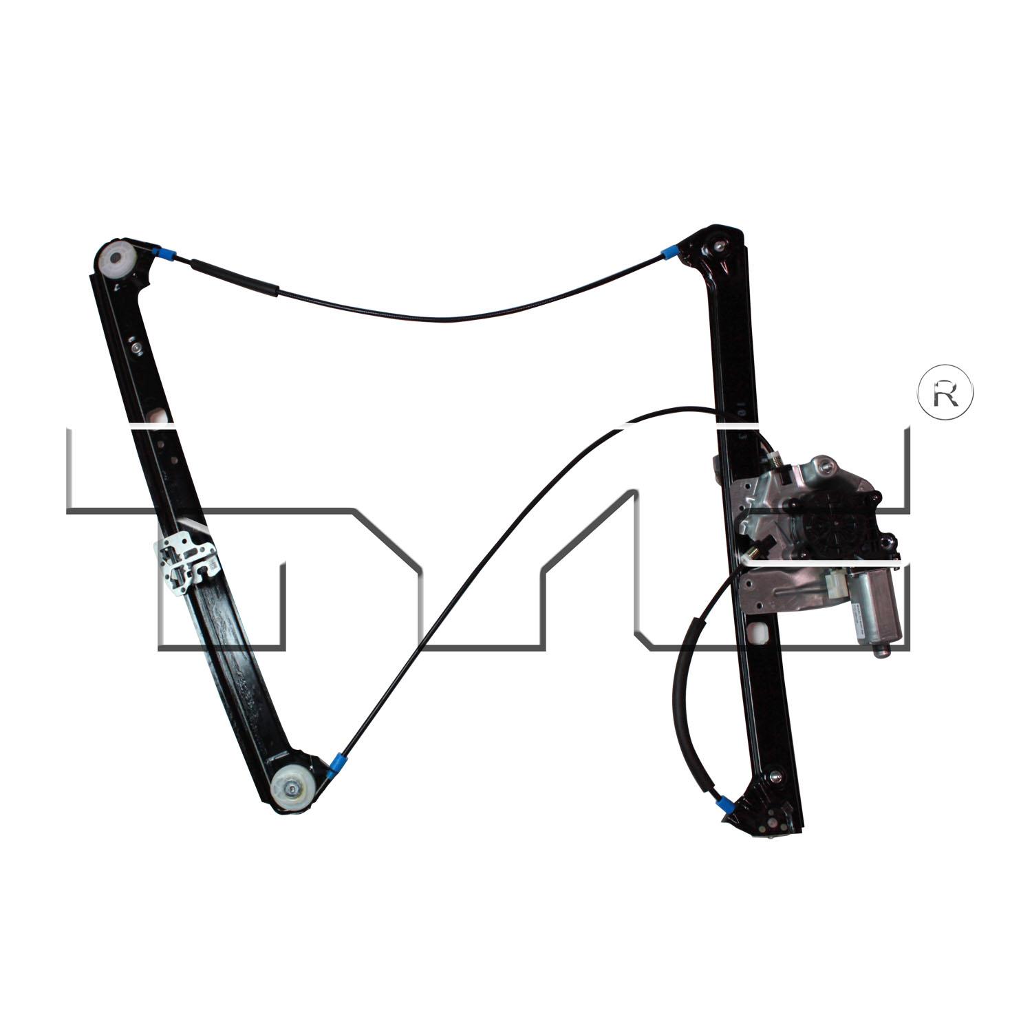 TYC 660196 - Power Window Motor and Regulator Assembly TYC 660196 Power Window Motor and Regulator Assembly product image 1 of 3