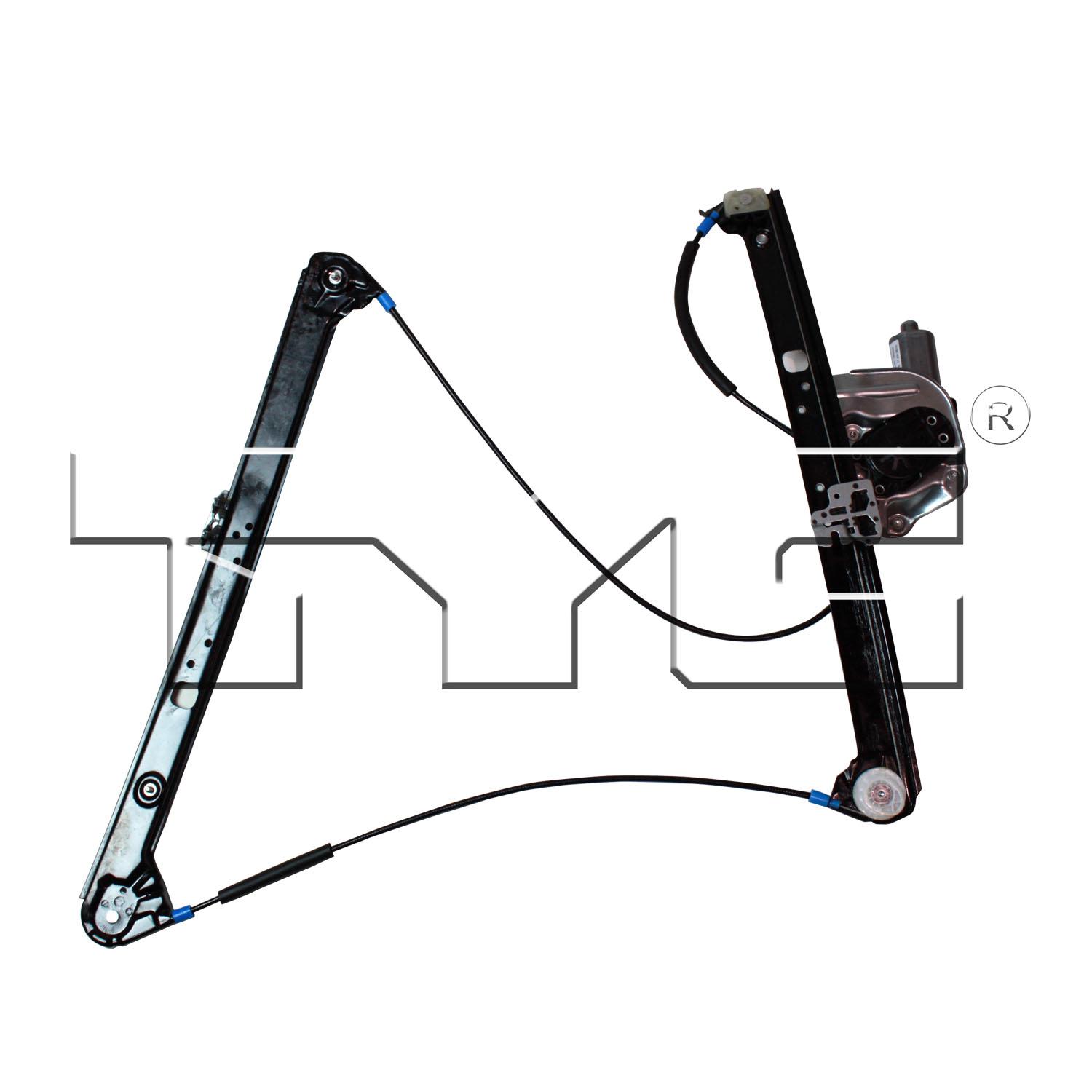 TYC 660196 - Power Window Motor and Regulator Assembly TYC 660196 Power Window Motor and Regulator Assembly product image 2 of 3