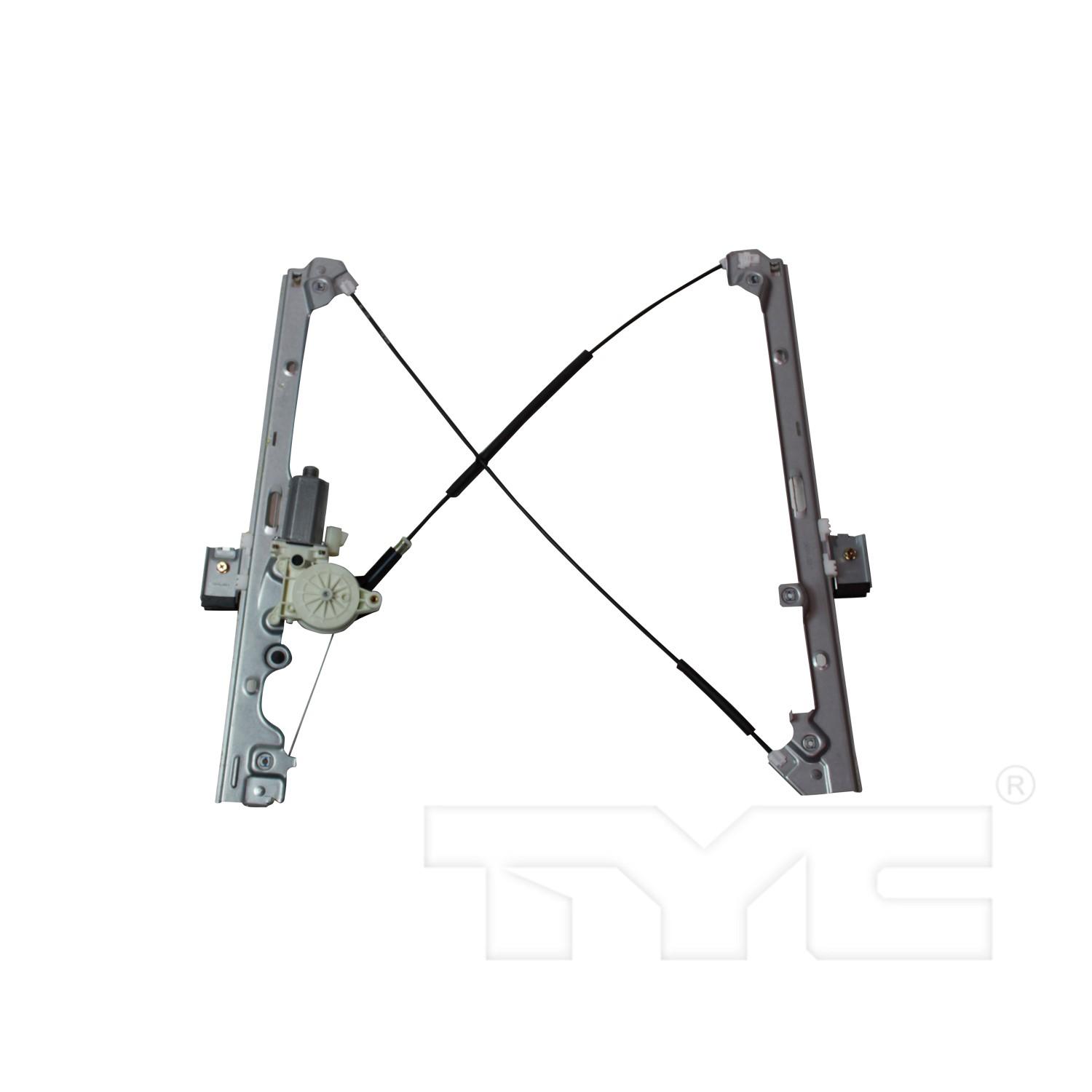 TYC 660198 - Power Window Motor and Regulator Assembly TYC 660198 Power Window Motor and Regulator Assembly product image 2 of 3