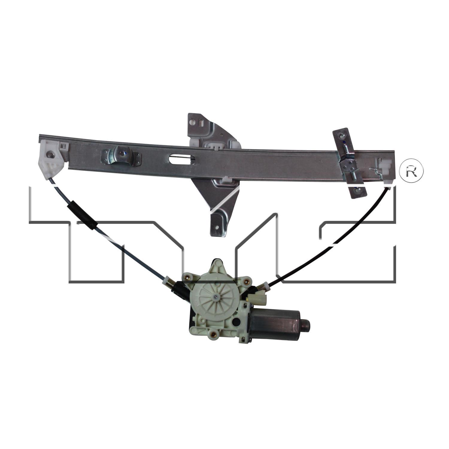 TYC 660199 Power Window Motor and Regulator Assembly product image 2 of 3
