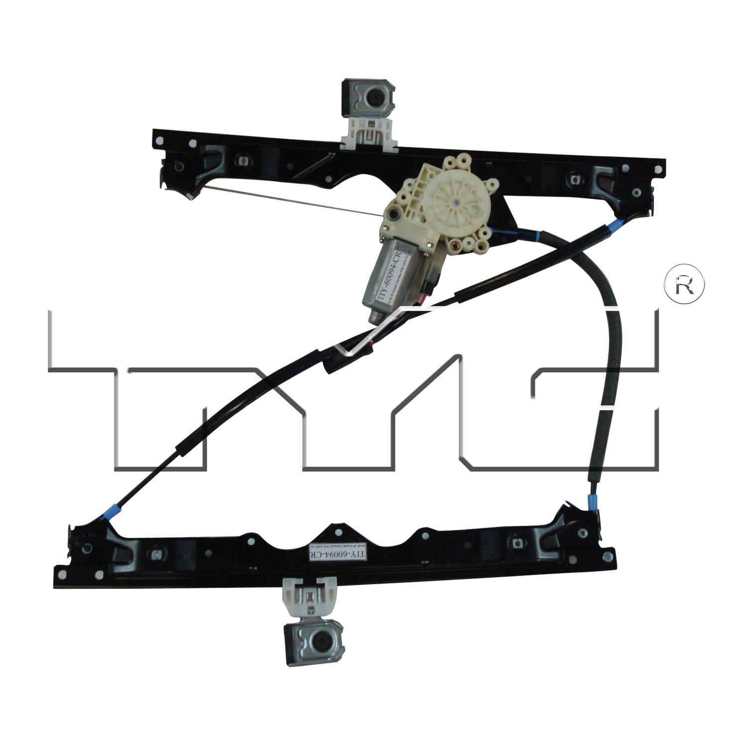 TYC 660202 - Power Window Motor and Regulator Assembly TYC 660202 Power Window Motor and Regulator Assembly product image 1 of 3