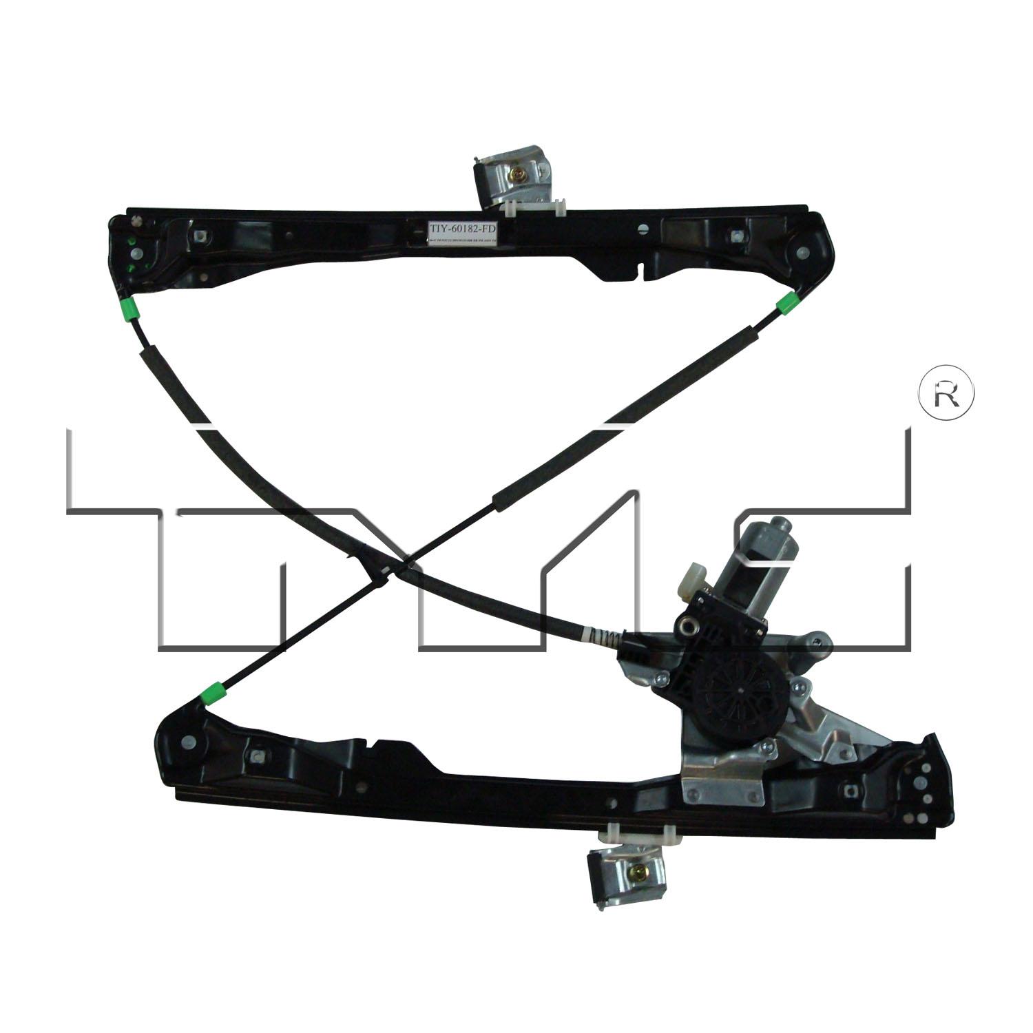 TYC 660203 - Power Window Motor and Regulator Assembly TYC 660203 Power Window Motor and Regulator Assembly product image 1 of 3