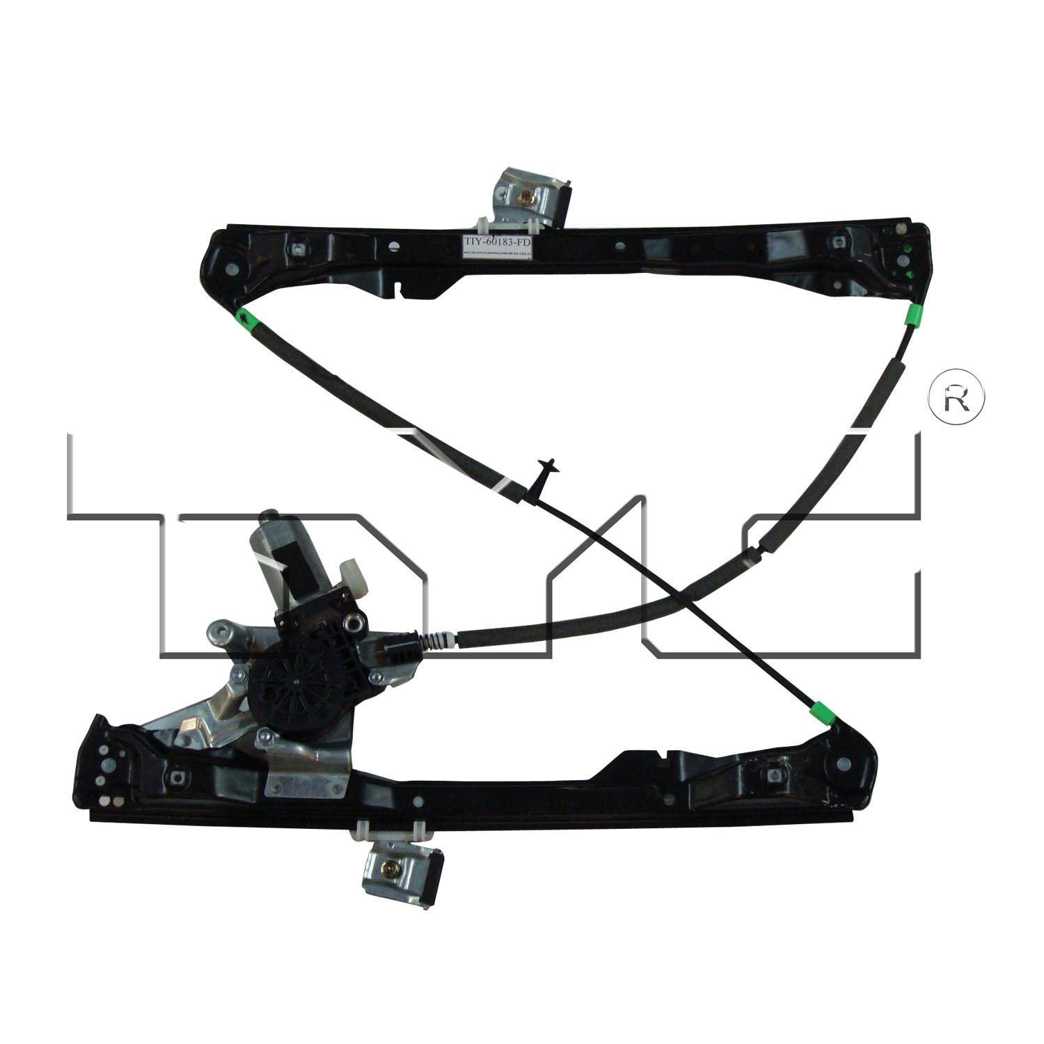 TYC 660204 - Power Window Motor and Regulator Assembly TYC 660204 Power Window Motor and Regulator Assembly product image 1 of 3