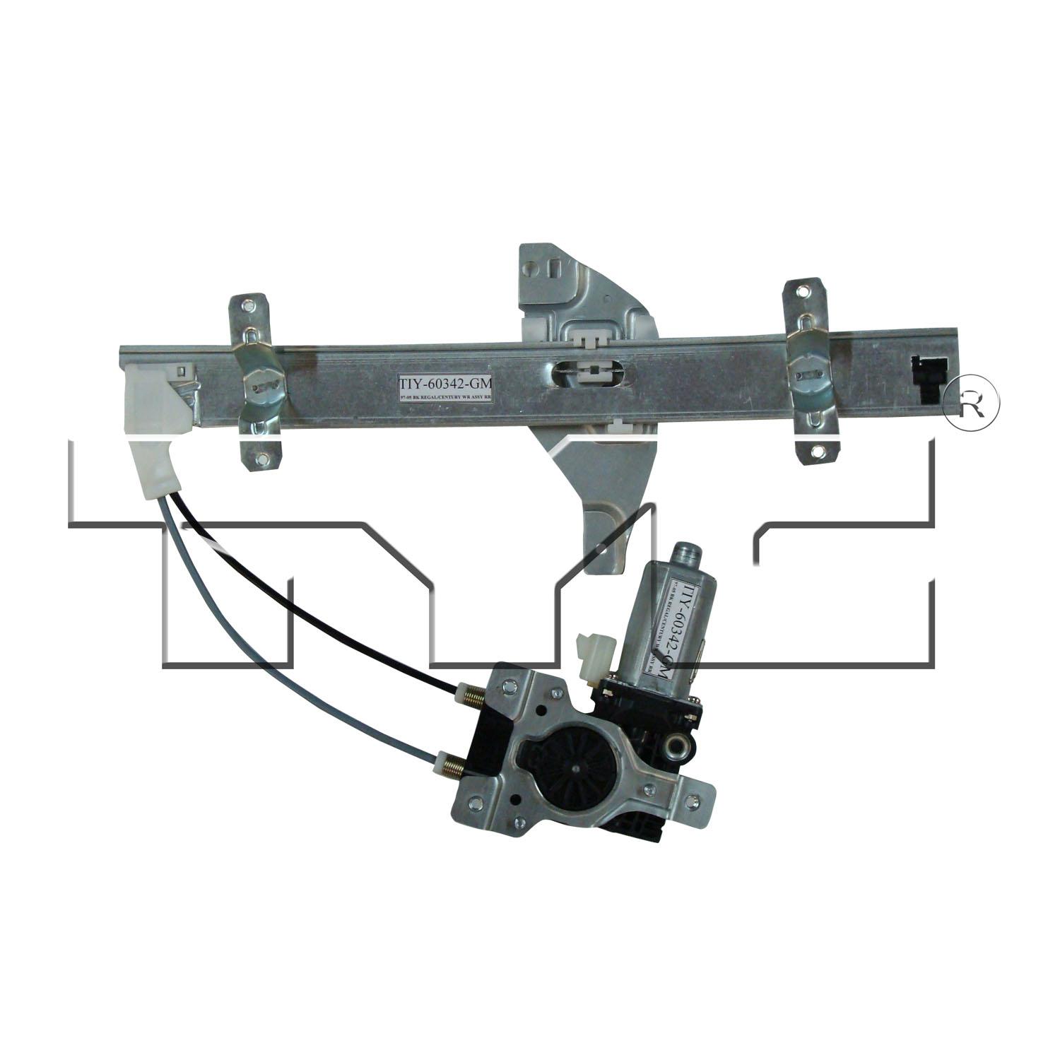 TYC 660209 - Power Window Motor and Regulator Assembly TYC 660209 Power Window Motor and Regulator Assembly product image 1 of 3