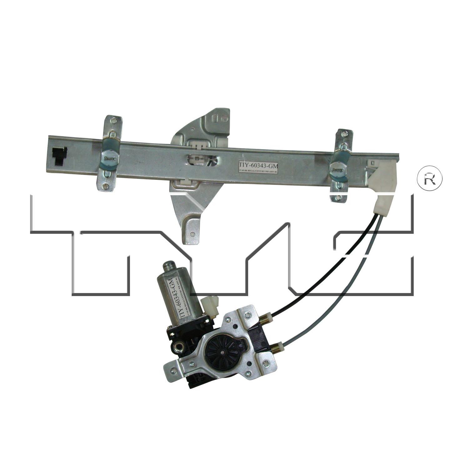 TYC 660210 - Power Window Motor and Regulator Assembly TYC 660210 Power Window Motor and Regulator Assembly product image 1 of 3